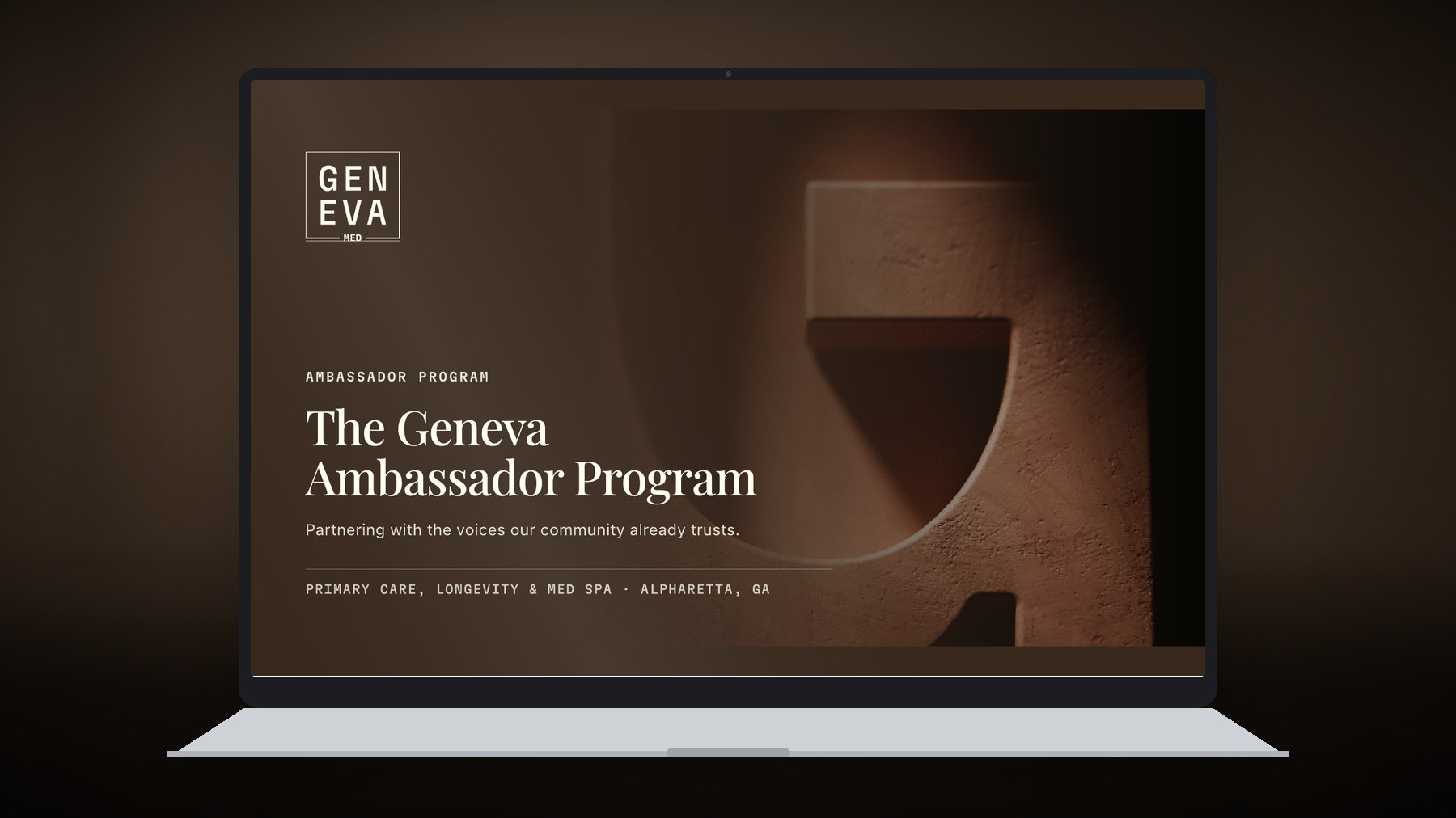 The Geneva Ambassador Program deck