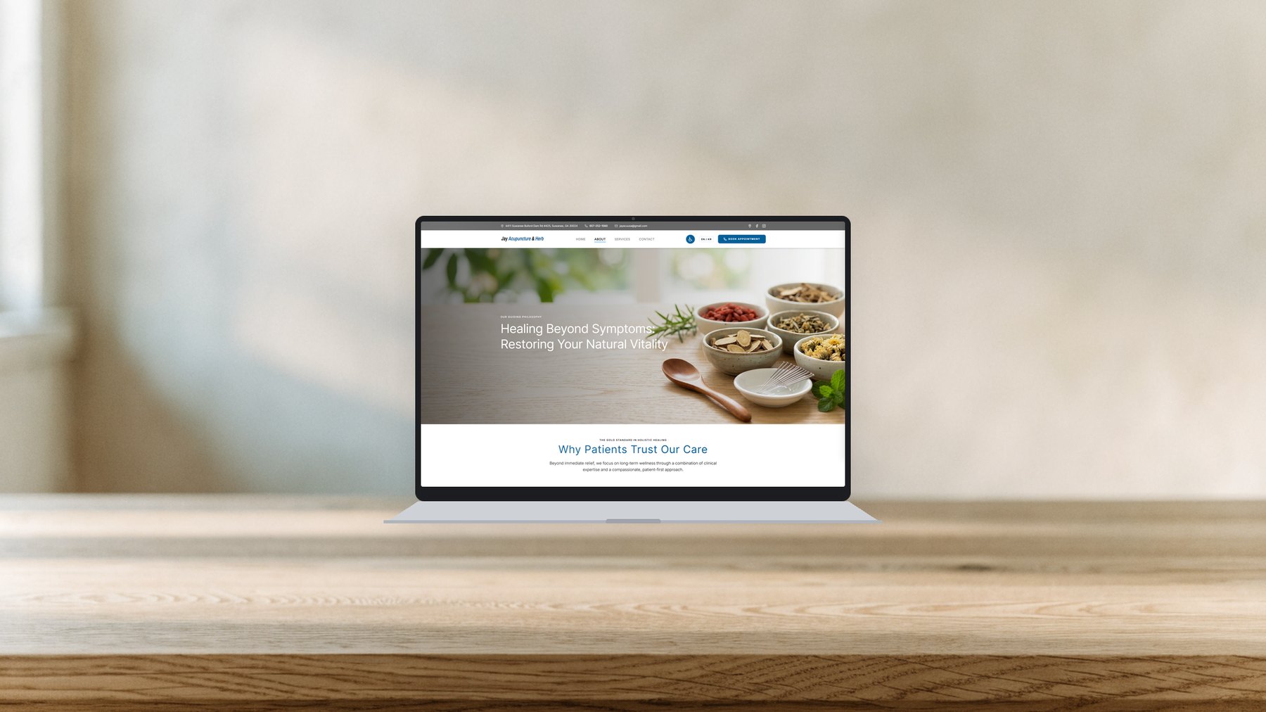 Jay Acupuncture & Herb website