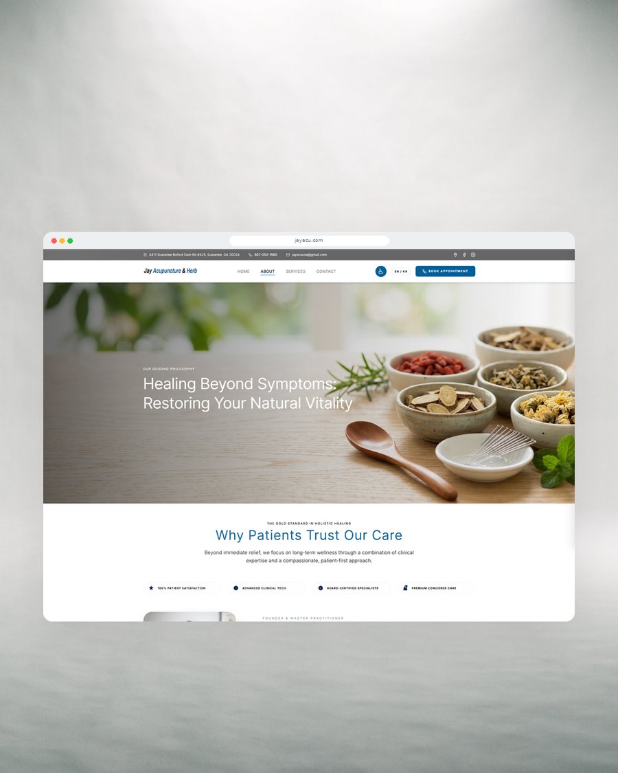 Jay Acupuncture & Herb website